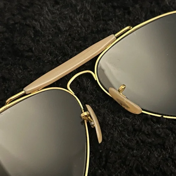 Vintage Ray-Ban Aviator B&L Sunglasses w/ Original Case 58mm - Picture 3 of 13